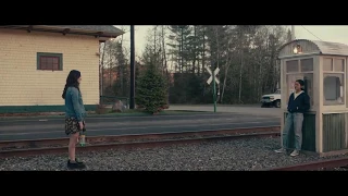 Ellie & Aster At The Train Station (The Half of It)