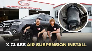 How To Install: Mercedes Benz X-Class Air Suspension - Airbag Man Kit OA6040