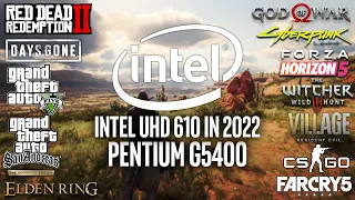 Intel UHD 610 in 2022 - Test in 20 Games