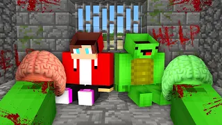 Who STOLE THE BRAINS JJ and Mikey in Minecraft - Maizen