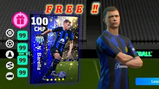 RACIKAN N. BARELLA MAX RATING EFOOTBALL 2024 || AWAS SALAH RACIK ‼️