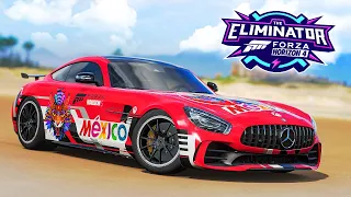 БЕЗУМНЫЙ ТОП-1 на ДИКОМ МЕРСЕ AMG! ВЫШИБАЛЫ В FORZA HORIZON 4 ELIMINATOR