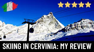 SKIING in CERVINIA, ITALY: My REVIEW ⛷🇮🇹