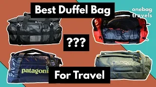 Best Duffel Bag for Travel