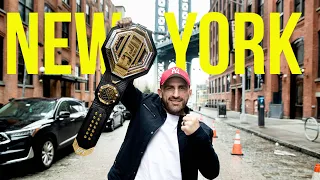 Alexander Volkanovski Takes on THE BIG APPLE | NYC Victory Tour Vlog