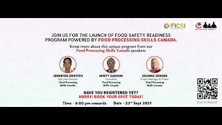 Launch of India Food Safety Readiness Program