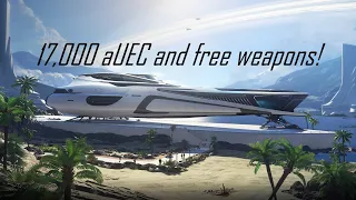 Star Citizen 890 Jump Hijack Mission Guide Easy 17,000 aUEC and free weapons!