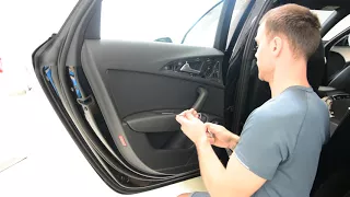 Audi A6 2016 door panel removal