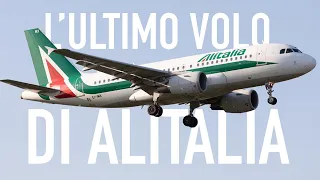 Ero su "l'ultimo volo" di Alitalia...