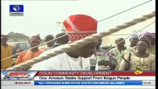 Amosun Seeks Support Of Ibogun People Come 2015