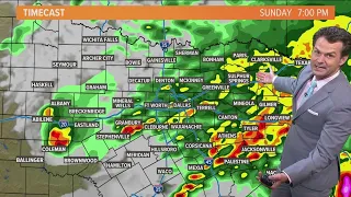 DFW Weathers: Mother's Day forecast plus storm chances