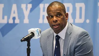 Hubert Davis Introductory Press Conference At UNC