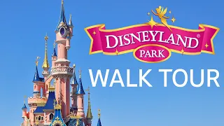 [4K] Disneyland Park Tour - Complete Walkthrough - Disneyland Paris