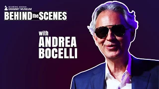 Andrea Bocelli & Son Matteo Bocelli With Producer Bob Ezrin Talk ‘Si’ & More | GRAMMY Museum