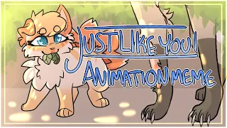 Just Like You // Warrior cats OC Animation Meme //
