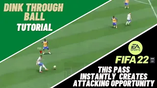 FIFA 22 THROUGH BALL TUTORIAL