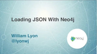 Loading JSON with Neo4j