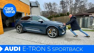 Audi e-tron S, czyli Q6 na prąd! (TEST PL 4K) | CaroSeria