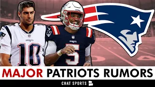 MAJOR Patriots Rumors: Sign Jimmy Garoppolo If CUT By Raiders + Matt Judon Wants Jayden Daniels?