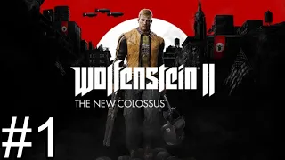 Wolfenstein II: The New Colossus #1: Chiến thần trở lại, mình anh ngồi xe lăn cân cả lũ phát xít !!!