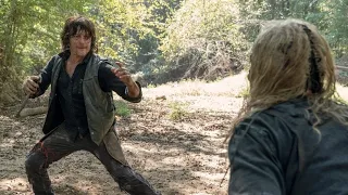 Blutiger Kampf zwischen Daryl und Alpha! The Walking Dead Deutsch
