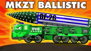 The Scary Truth Of MKZT BALLISTIC ROCKET! | Cartoons About Tanks | TankAnimations