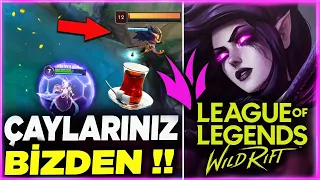 Q YERSEN ÇAYLAR BİZDEN OLSUN (Wild Rift Morgana Jungle) #leagueoflegends #wildrift