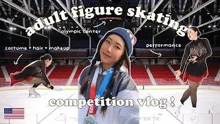 Adult Figure Skating Competition Vlog 2023 ⛸️ |  Lake Placid Olympic Center