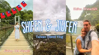 TAIPEI, TAIWAN 🇹🇼 | Day trip Shifen & Jiufen, what we ate & spend + why we love it here!