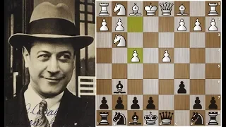 Х.Р. Капабланка простыми ходами наказал комбинатора за слишком агрессивную игру в дебюте! Шахматы.