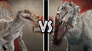 Indominus Rex VS Spinosaurus ¿Quién Gana? | Versus