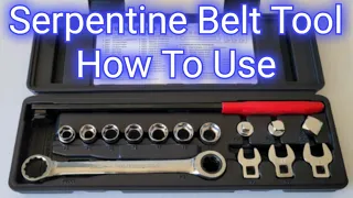 How To Use GearWrench Serpentine Belt Tool And Review