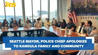 Seattle mayor, police chief apologize to Kandula family, community