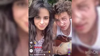 Camila cabello & Shawn mendes Instagram FULL LIVE