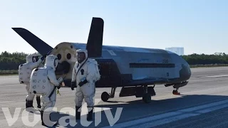 Mystery Military Spaceplane Lands After Two Year Mission