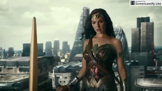 Wonder Woman stops a terrorist attack- Justice League(2017)