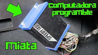 Como hacer Miata con computadora  programable.