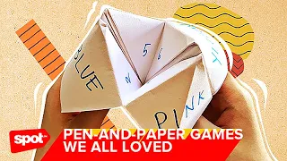 10 Pen-and-Paper Games That Kept Us From Getting Bored in the '90s