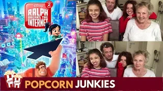 Ralph Breaks the Internet Final Official Trailer - Nadia Sawalha & Family Reaction & Review