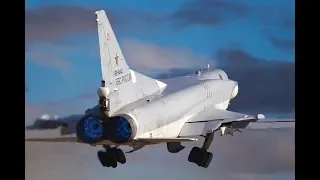 Amazing Footage Of Russian long-Range Tu-22M3 Bomber Operation