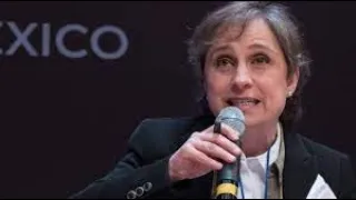 AMLO SE BURLA QUE ARISTEGUI “SE AVENTÓ” UN DISCURSO DICIENDO QUE AGREDE A PERIODISTAS