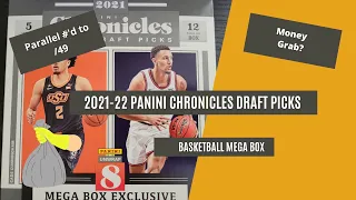 2021-22 Panini Chronicles Draft Picks Basketball Mega Box