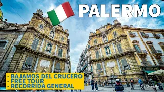 PALERMO 🇮🇹 : BAJAMOS EN LA FAMOSA SICILIA CON EL CRUCERO