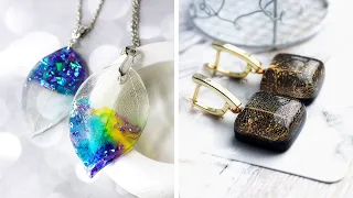 Cool Epoxy Resin Ideas That You Will Adore || Gorgeous DIY Jewelry