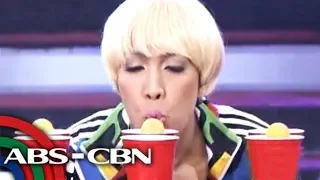Vice Ganda plays on 'Minute To Win It'