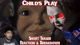 Chucky Looks So Scary! | Child's Play 2019 Short Teaser Trailer REACTION & BREAKDOWN