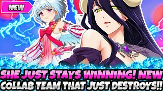 *SHE JUST STAYS WINNING!!!* THE NEW COLLAB TEAM THAT JUST DESTROYS EVERYTHING!! (7DS Grand Cross)