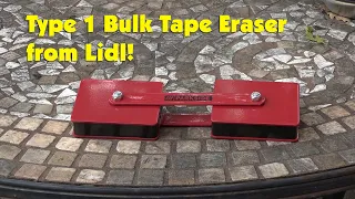 Type 1 Bulk tape Eraser from Lidl!!!