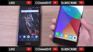 OnePlus 5 vs Xiaomi Mi6 Speed Test