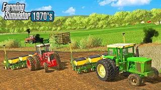 RACING TO FINISH PLANTING AND BALING | Farming Simulator 22